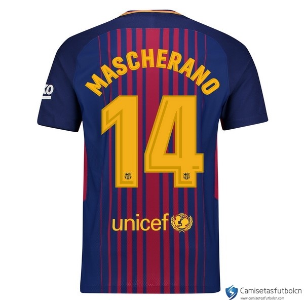 Camiseta Barcelona Primera equipo Mascherano 2017-18